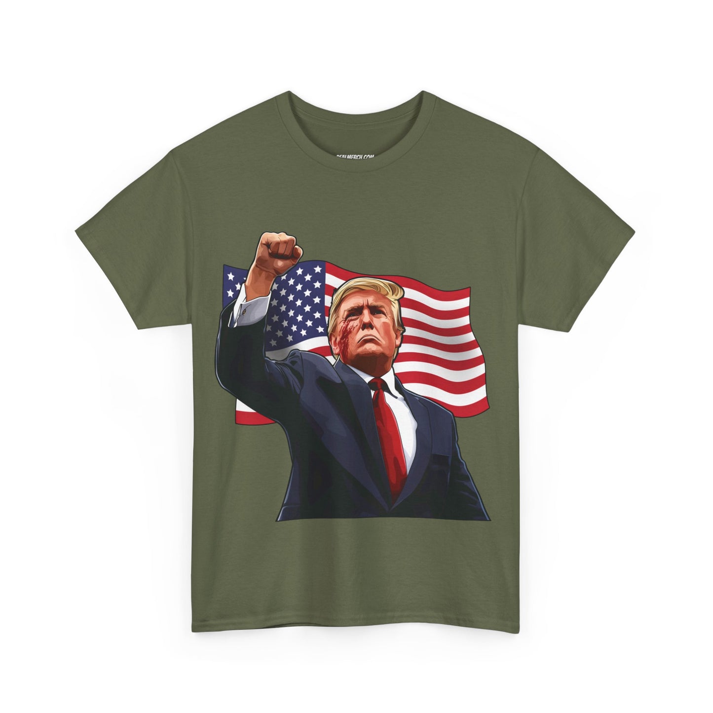 Stand With Trump Unisex Heavy Cotton Tee