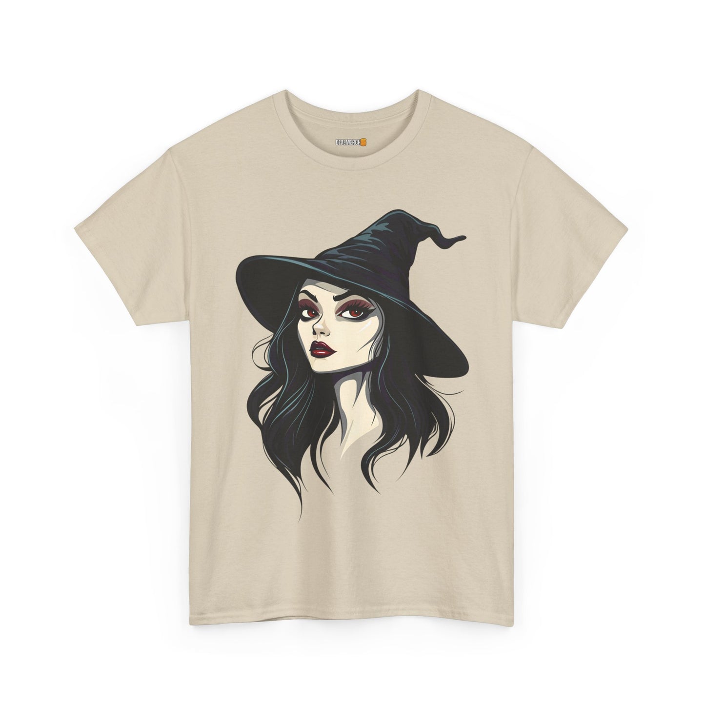 Friendly Witch Unisex Heavy Cotton Tee