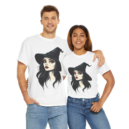 Friendly Witch Unisex Heavy Cotton Tee