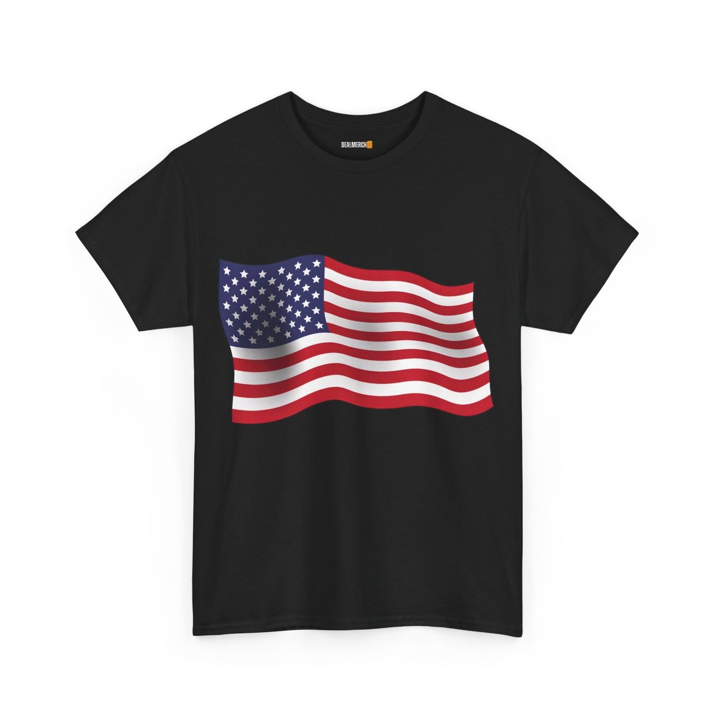 United States of America Flag Unisex Heavy Cotton Tee