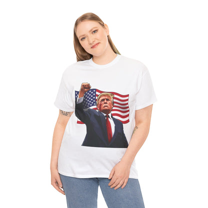 Stand With Trump Unisex Heavy Cotton Tee