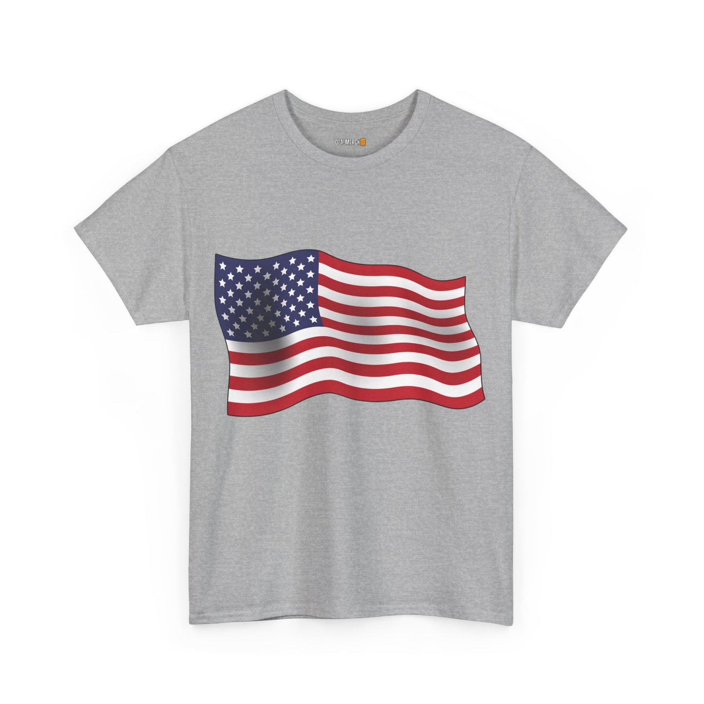 United States of America Flag Unisex Heavy Cotton Tee