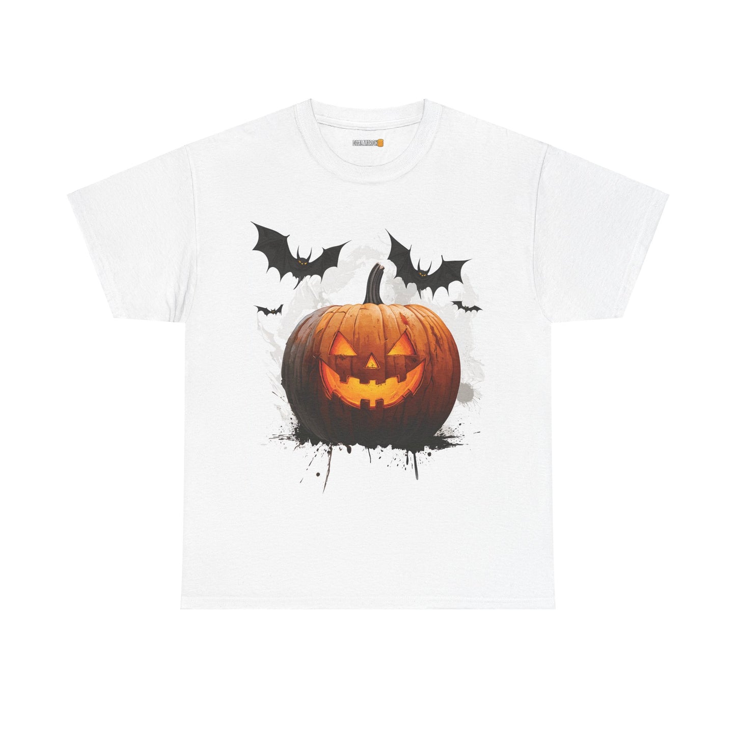 Spooky Pumpkin Unisex Heavy Cotton Tee