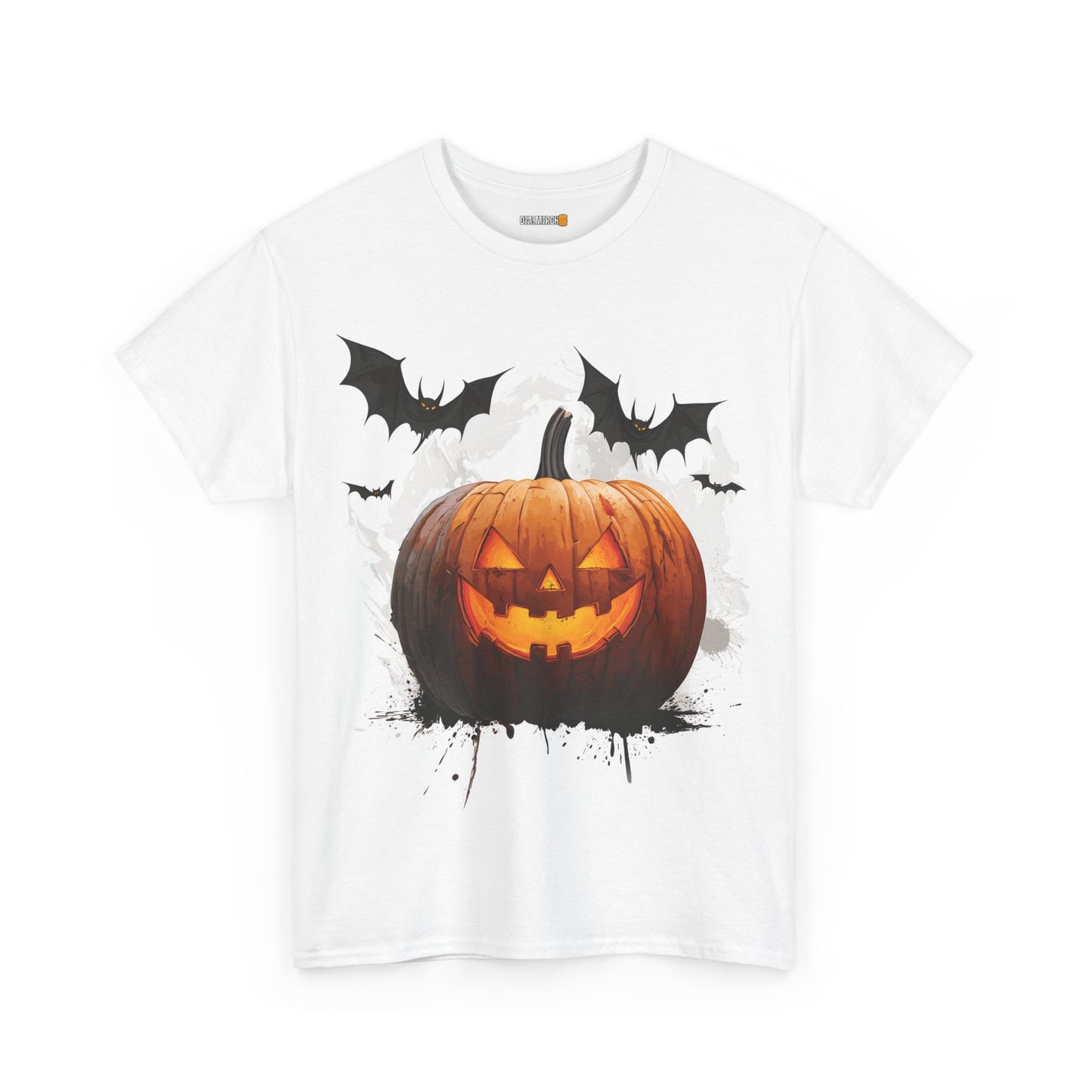 Spooky Pumpkin Unisex Heavy Cotton Tee